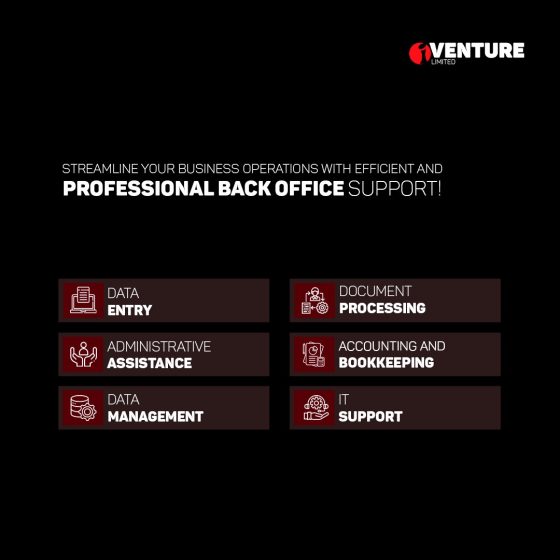 Our back office outsourcing services, iventurebd.com